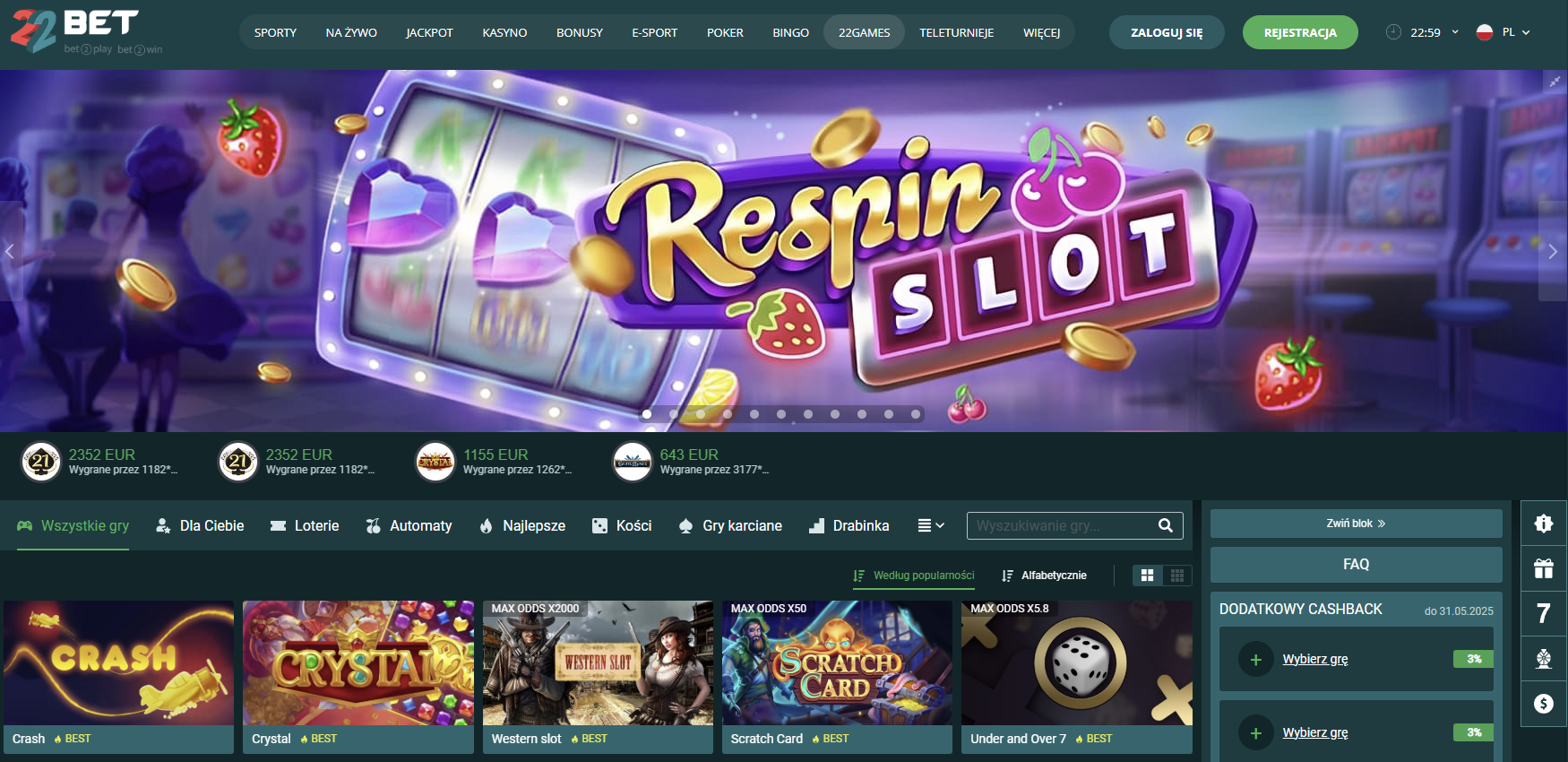 22 Bet Casino 22 Bet Casino