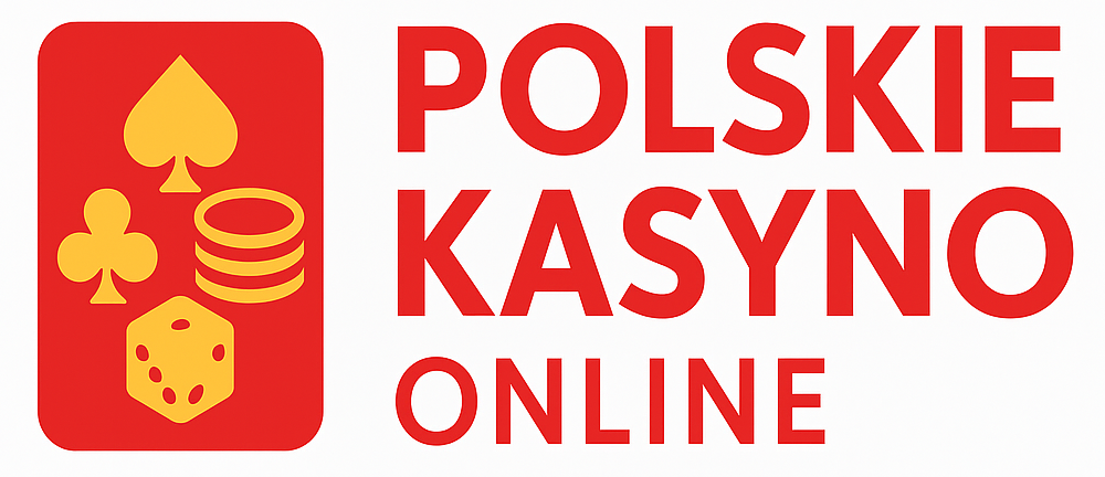 Logo polskiego kasyna online z symbolem gry na pieniądze
